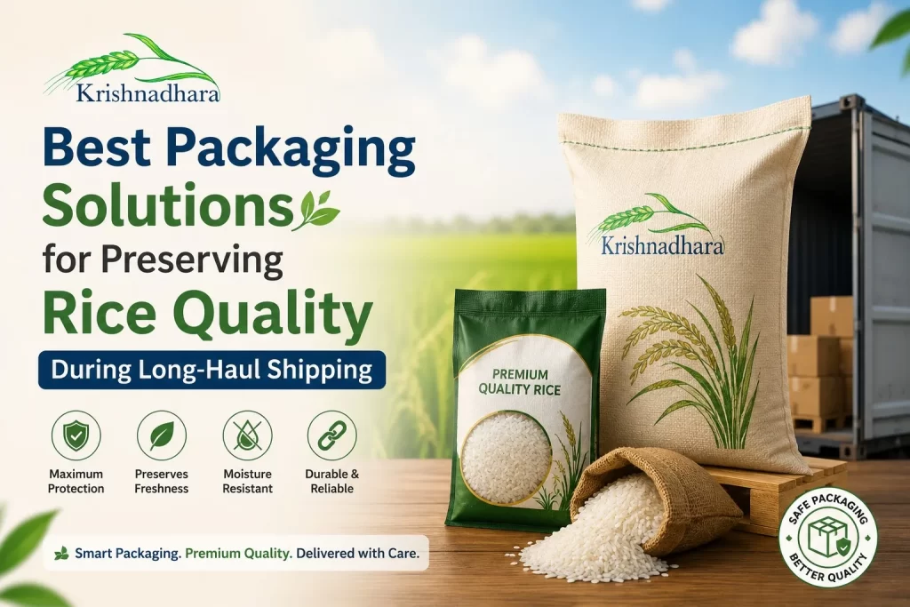Best Packaging Solutions for Preserving Rice Quality During Long-Haul Shipping