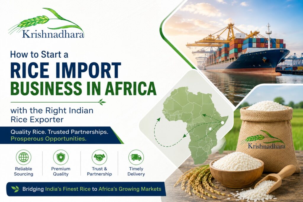 How to Start a Rice Import Business in Africa with the Right Indian Rice Exporter